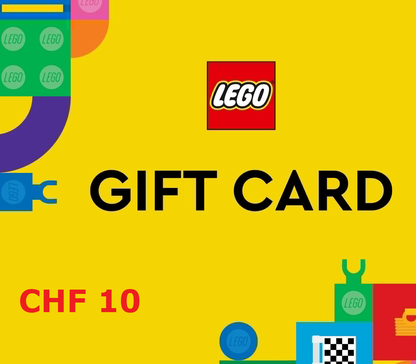 Lego 10 CHF Gift Card CH cover art