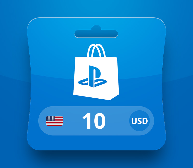 PlayStation Network Card USD 10 Gift Card cover art