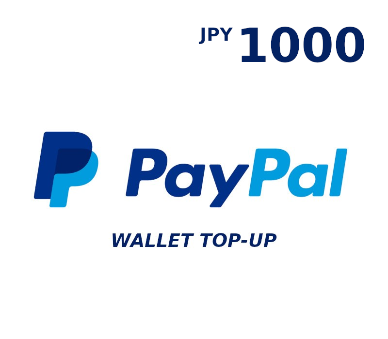PayPal Wallet JPY 1000 Top Up cover art