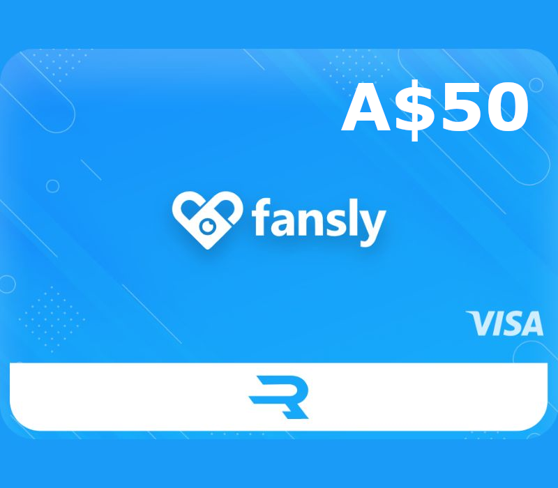Rewarble Fansly AUD 50 Gift Card cover art