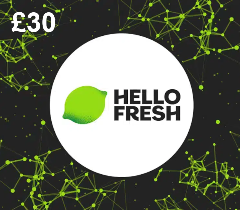 HelloFresh GBP 30 Gift Card cover art