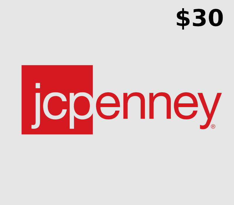JCPenney $30 Gift Card cover art