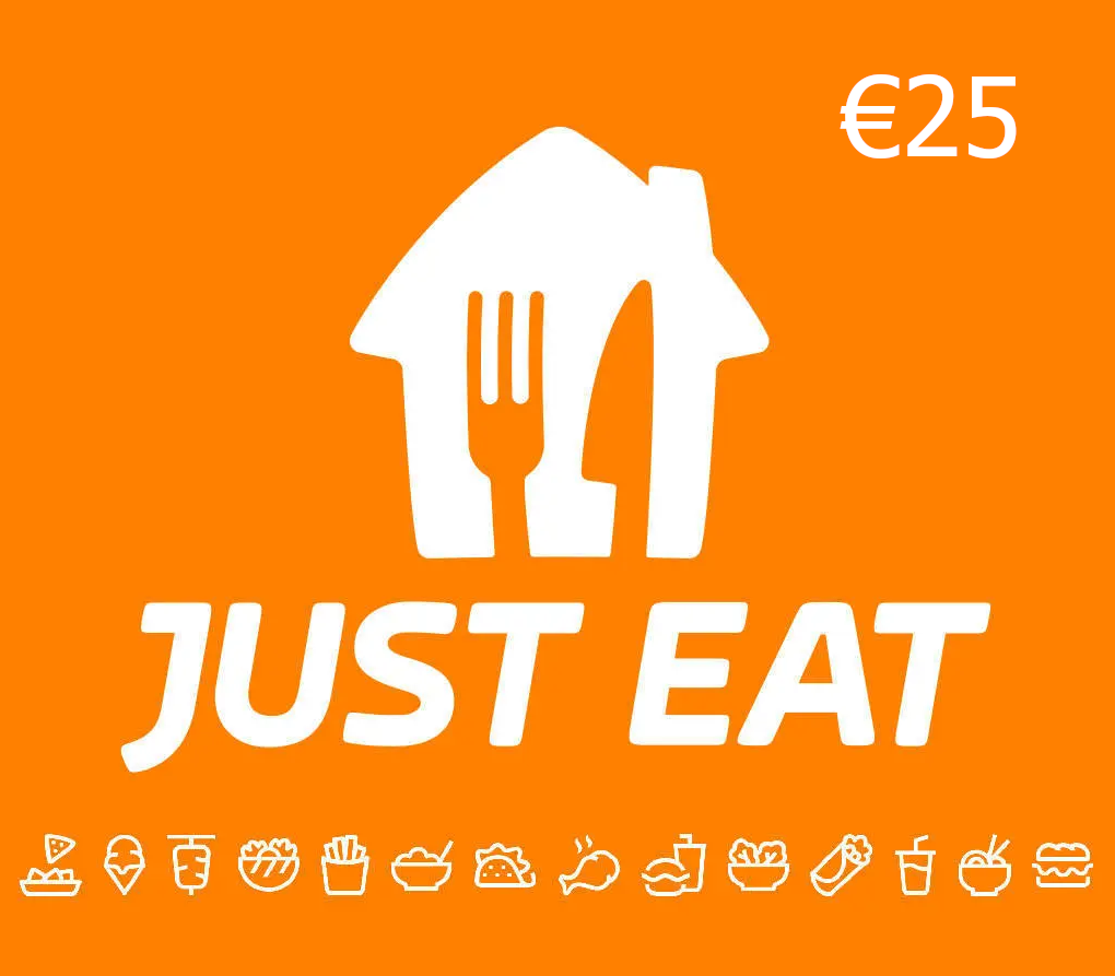 Just Eat €25 Gift Card IE cover art