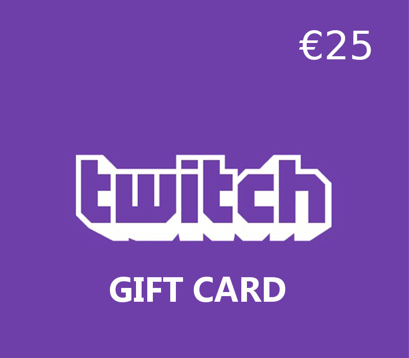 Twitch EUR 25 Gift Card BE cover art
