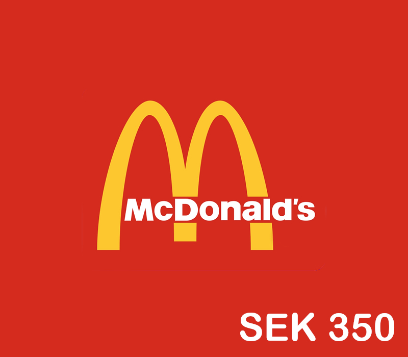 Mcdonalds SEK 350 Gift Card SE cover art