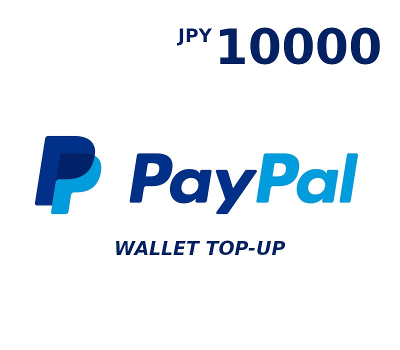 PayPal Wallet JPY 10000 Top Up cover art