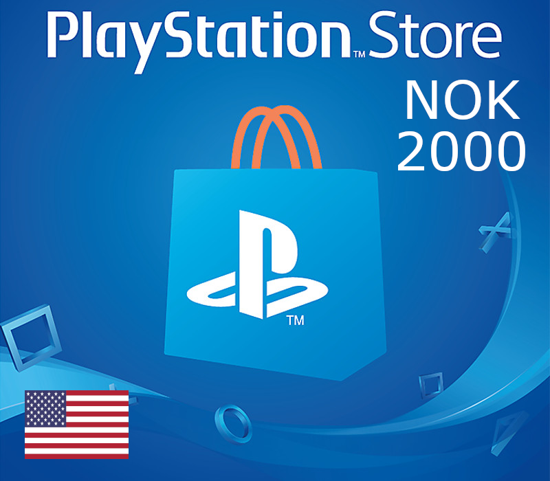PlayStation Network NOK 2000 Gift Card NO cover art