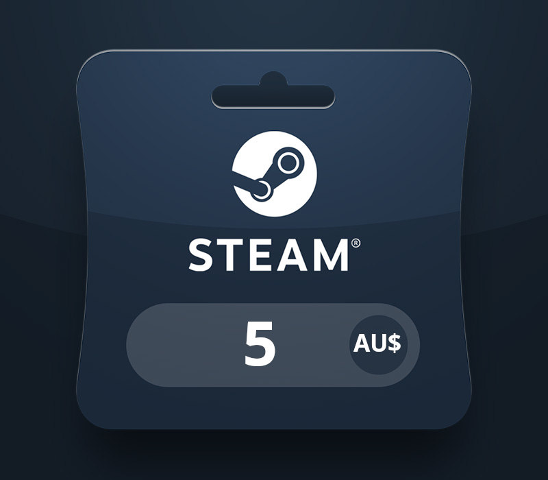 Steam Wallet AUD 5 Gift Card cover art