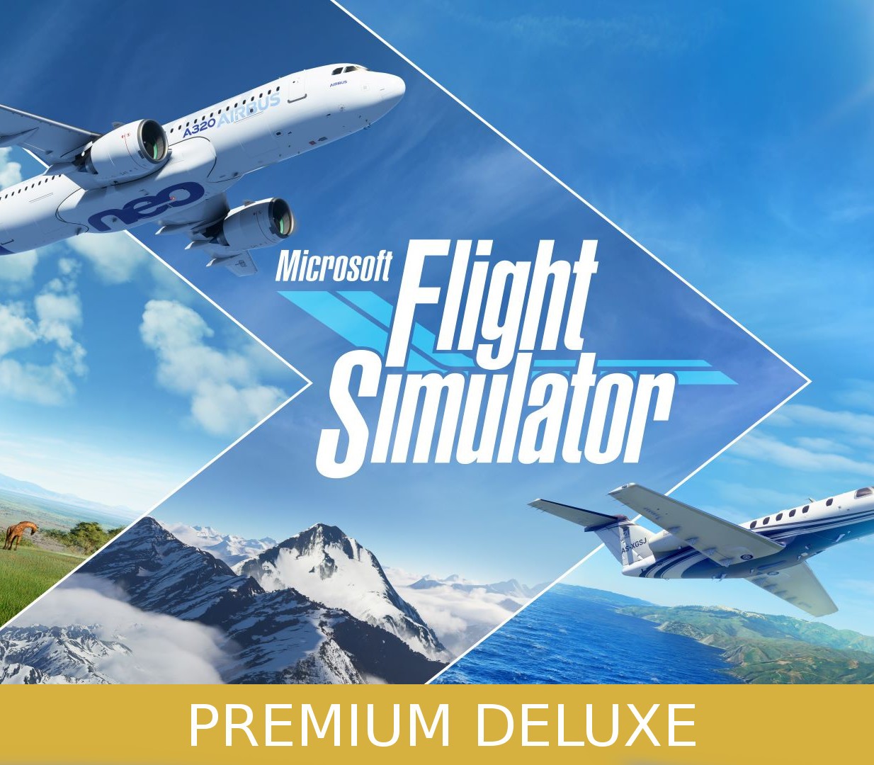 Microsoft Flight Simulator Premium Deluxe Bundle cover art