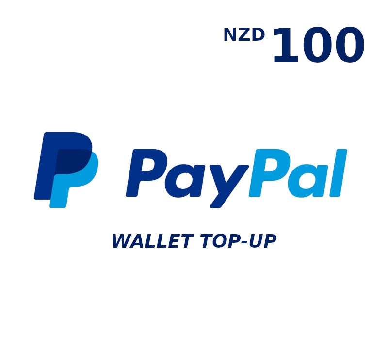 PayPal Wallet NZD 100 Top Up cover art