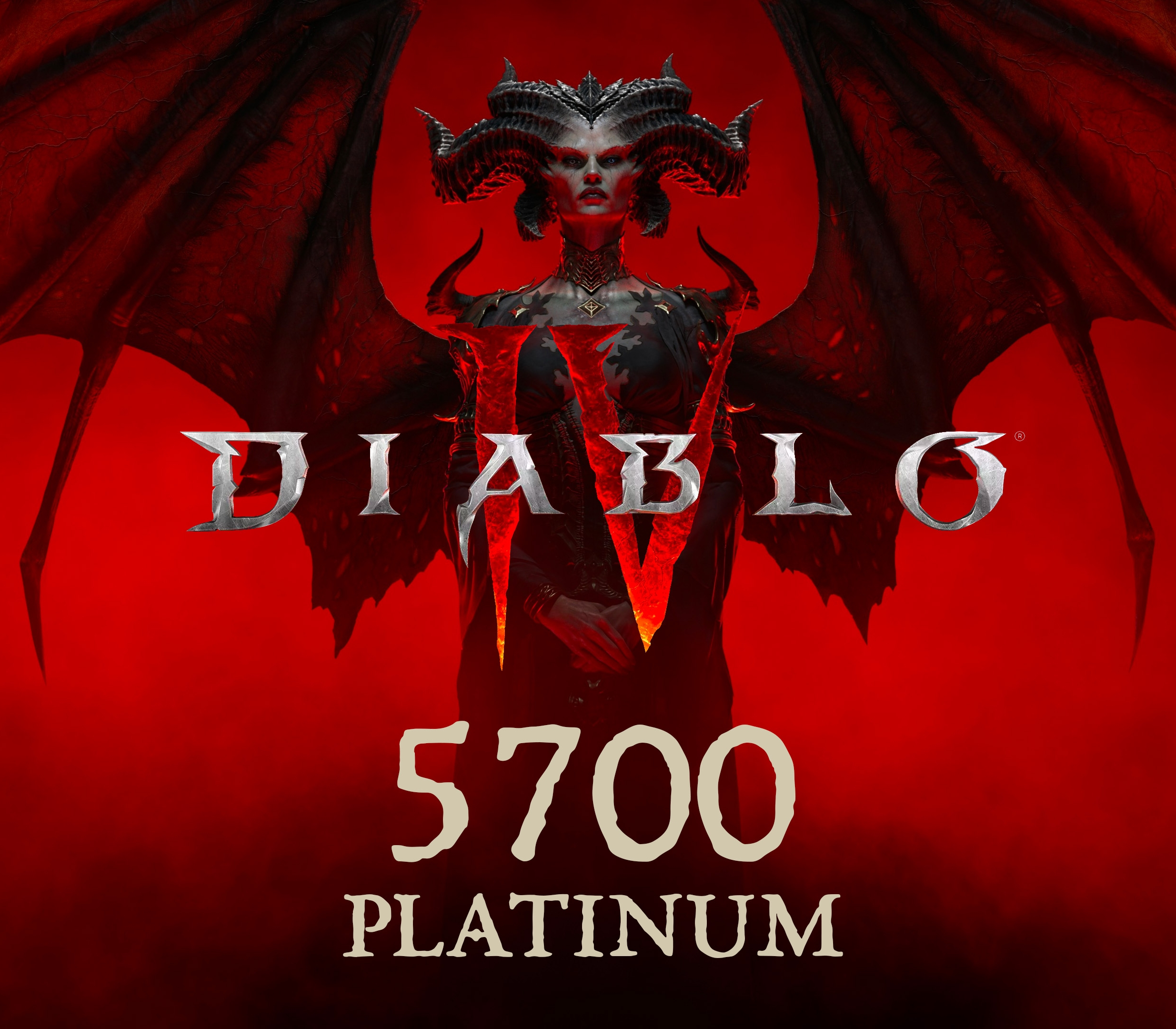 Diablo IV - 5700 Platinum Voucher cover art