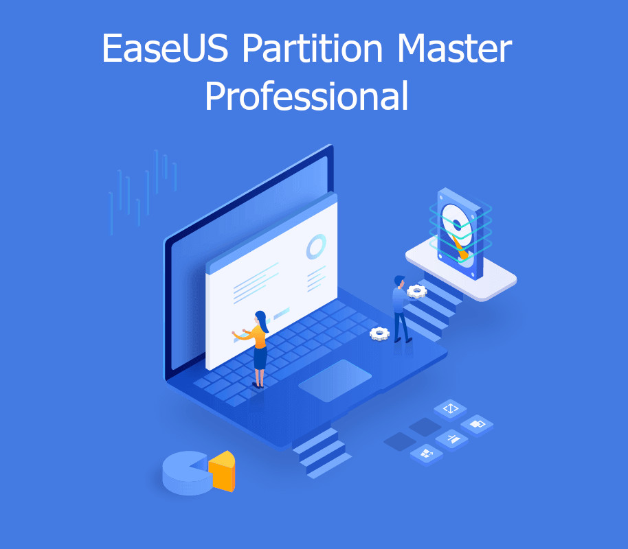 EaseUS Partition Master Professional 2025 (1 Year / 2 PCs) cover art