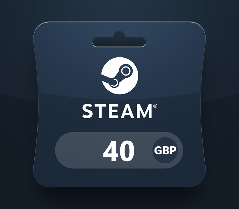 Steam Wallet GBP 40 Gift Card cover art