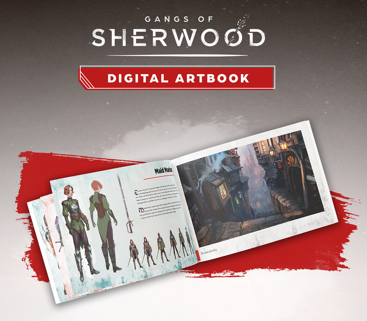 Gangs of Sherwood - Digital Artbook DLC cover art