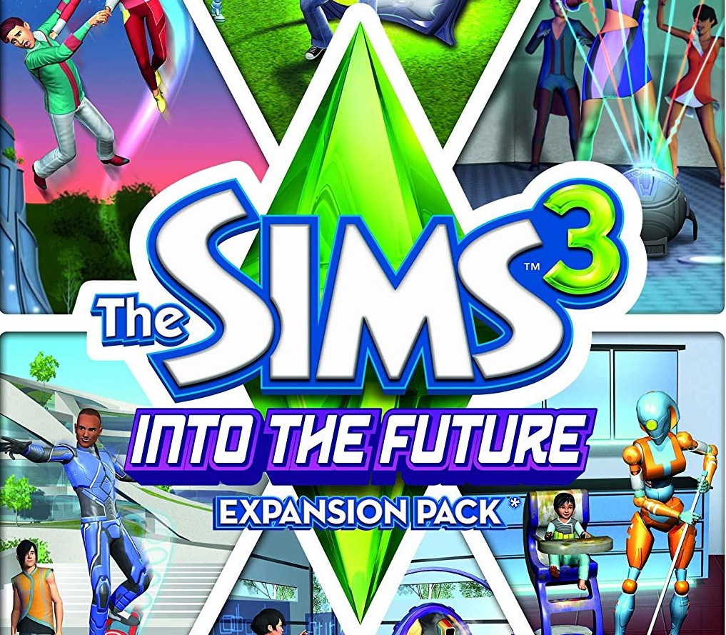 The Sims 3 - Into the Future Expansion Pack cover art