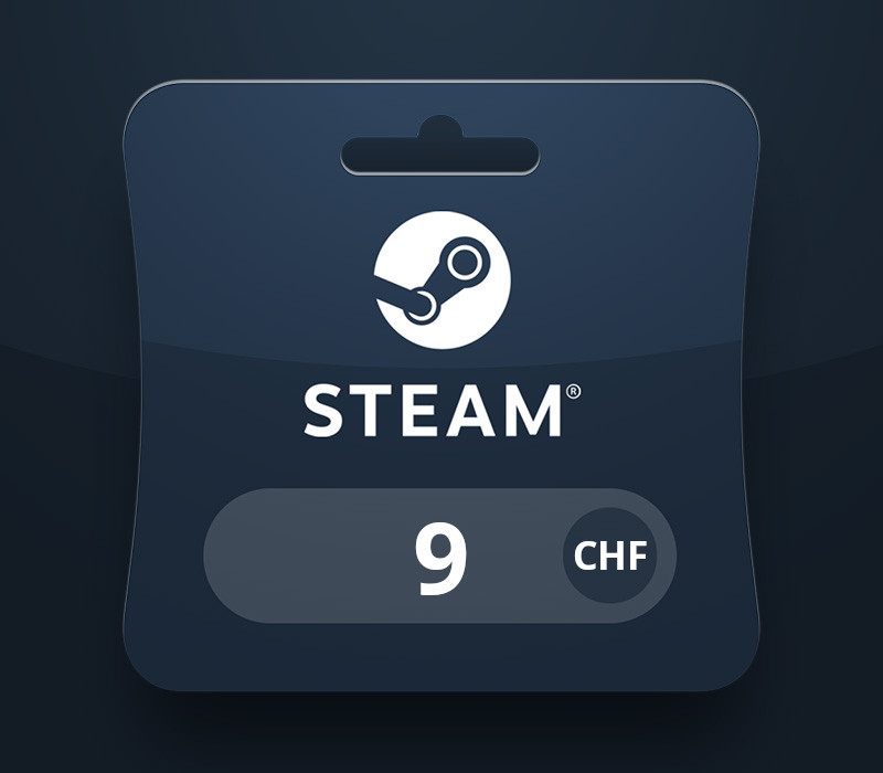 Steam Wallet CHF 9 Gift Card CH cover art