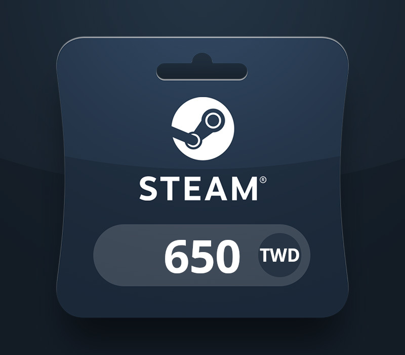 Steam Wallet TWD 650 Gift Card cover art