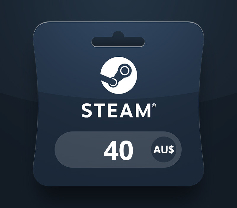 Steam Wallet AUD 40 Gift Card cover art