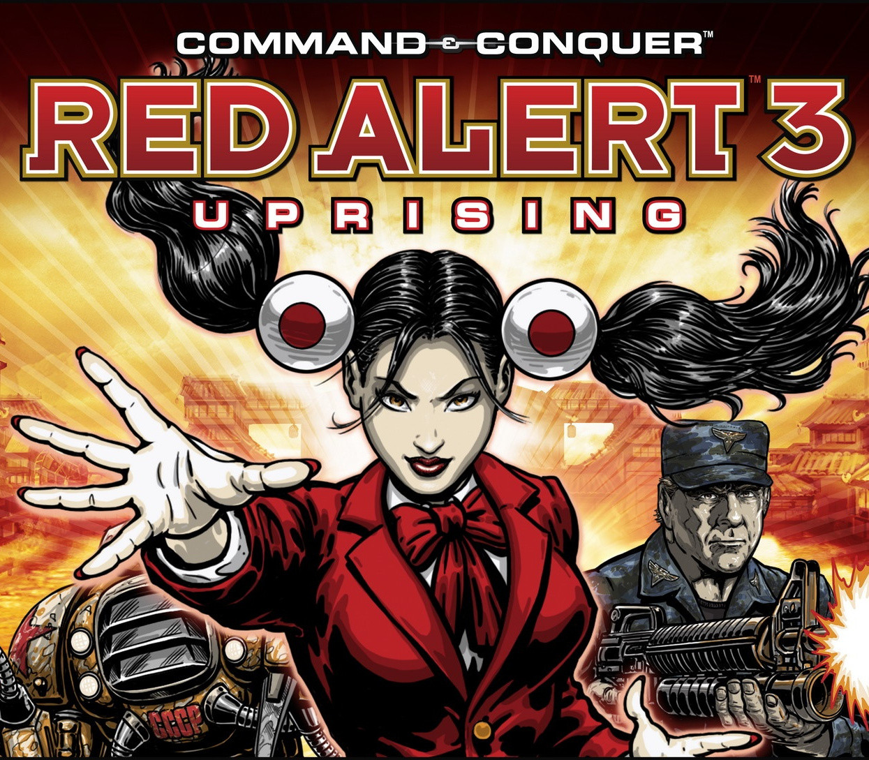 Command & Conquer: Red Alert 3 - Uprising cover art