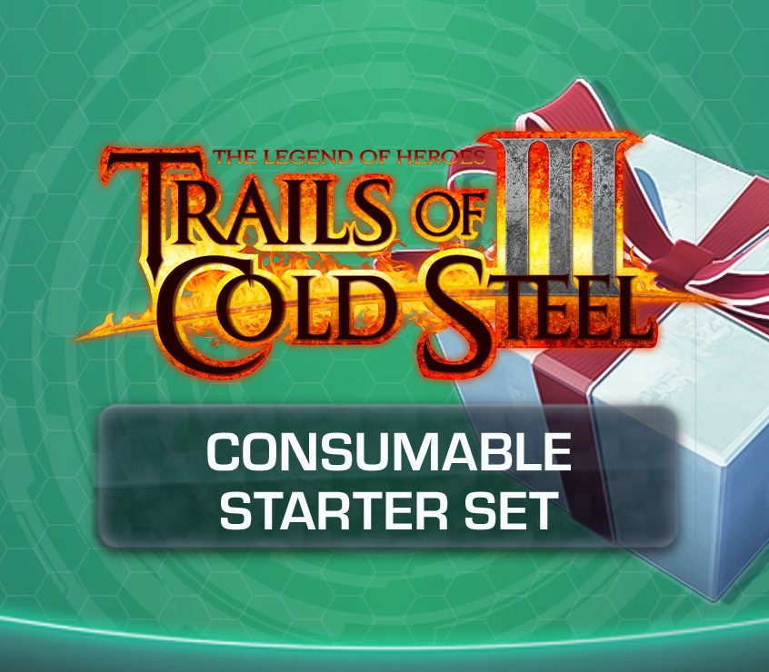 The Legend of Heroes: Trails of Cold Steel III - Consumable Starter Set DLC cover art