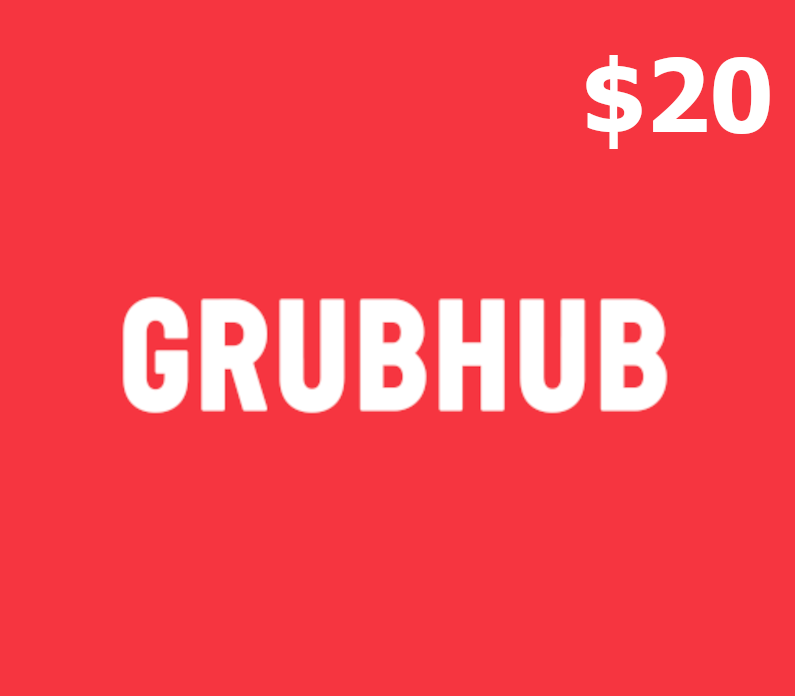 Grubhub USD 20 Gift Card cover art