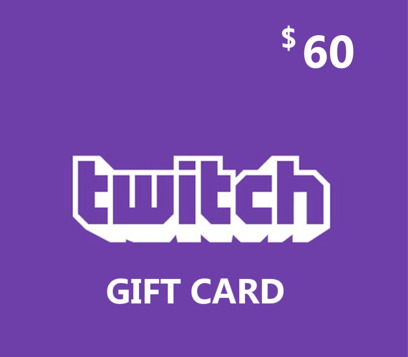 Twitch USD 60 Gift Card cover art