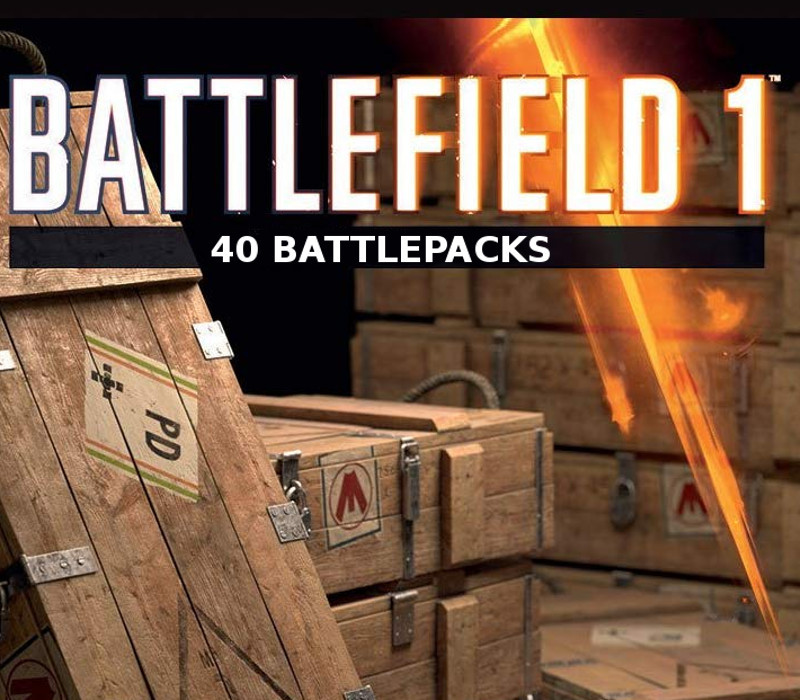 Battlefield 1 - 40 x Battlepacks DLC cover art