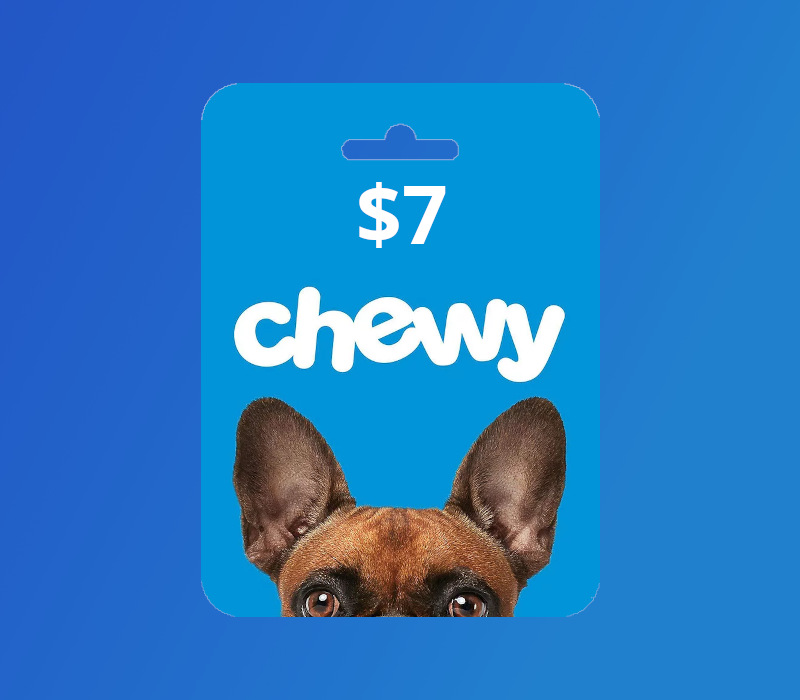 Chewy USD 7 Gift Card cover art