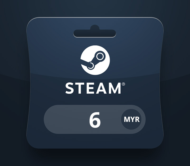 Steam Wallet MYR 6 Gift Card cover art
