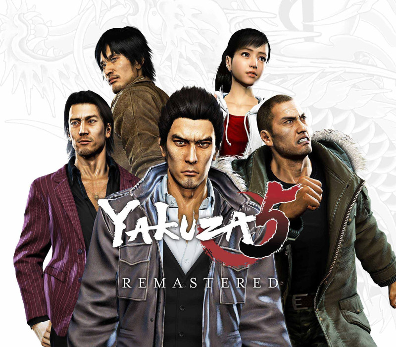 Yakuza 5 Remastered cover art