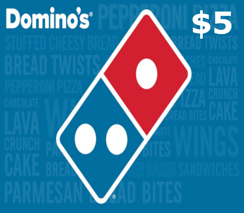 Domino's Pizza $5 Gift Card cover art