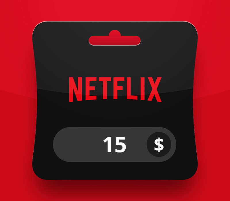 Netflix USD 15 Gift Card cover art
