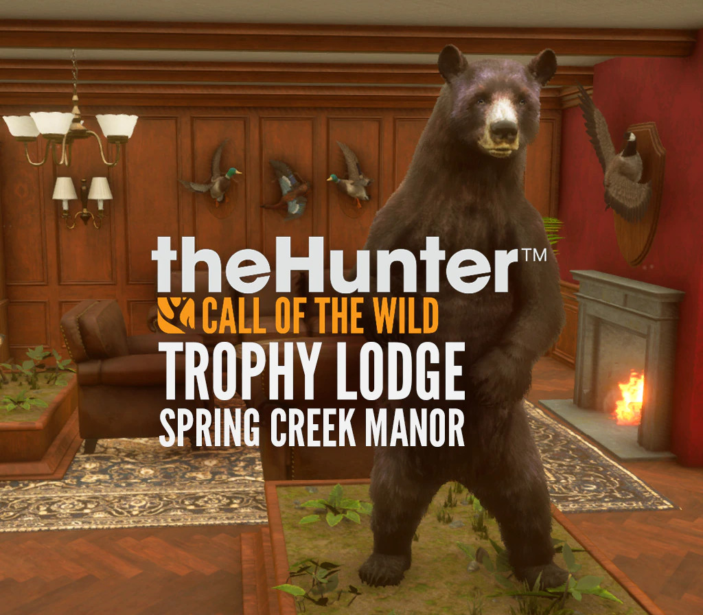theHunter: Call of the Wild - Trophy Lodge Spring Creek Manor DLC cover art