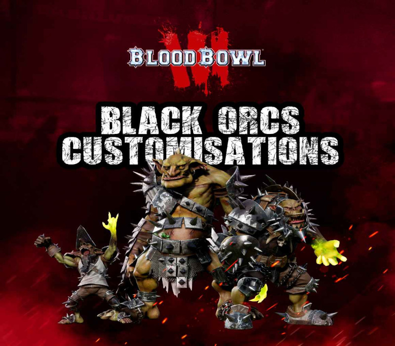 Blood Bowl 3 - Black Orcs Customizations DLC cover art