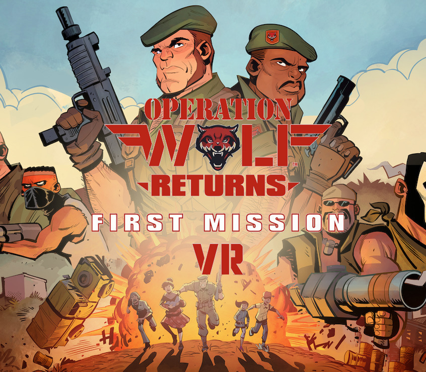 Operation Wolf Returns: First Mission VR cover art