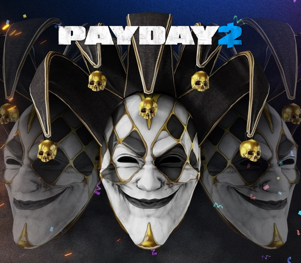 PAYDAY 2 - 10th Anniversary Jester Mask DLC cover art