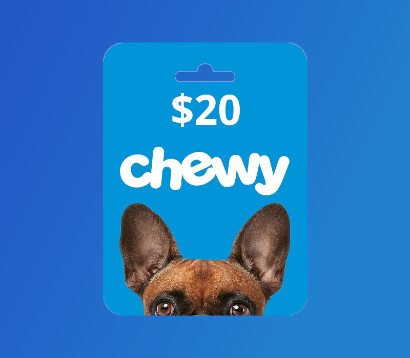 Chewy USD 20 Gift Card cover art