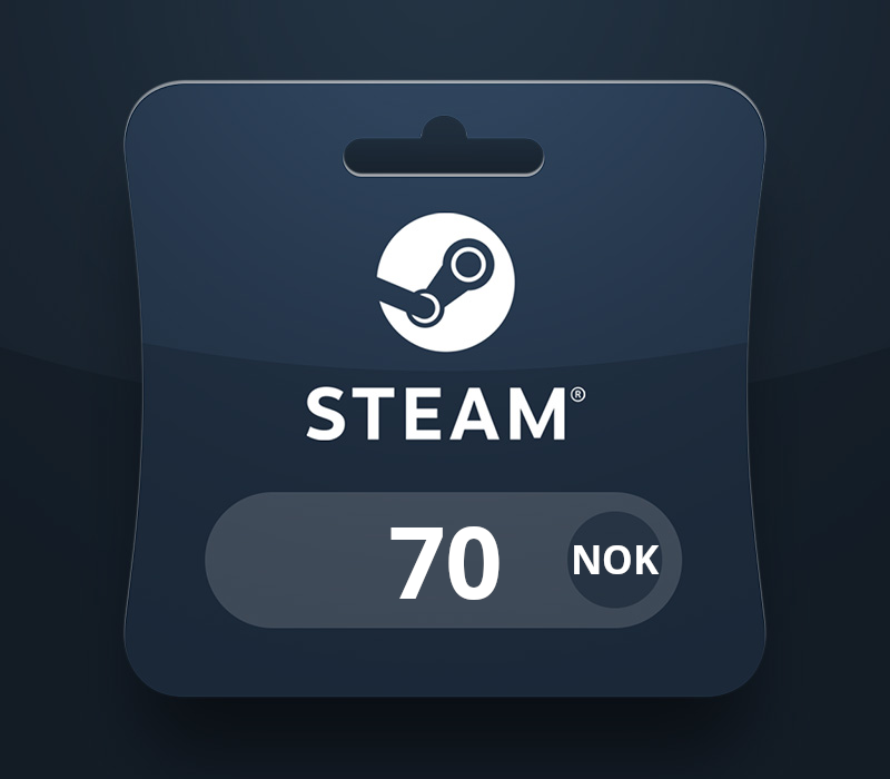 Steam Wallet NOK 70 Gift Card NO cover art