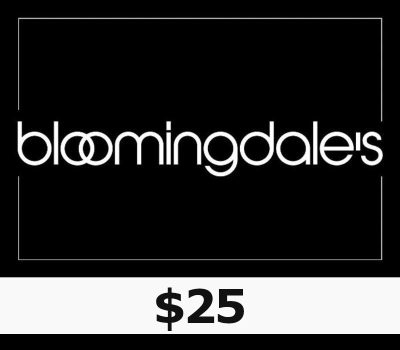 Bloomingdale's $25 Gift Card cover art