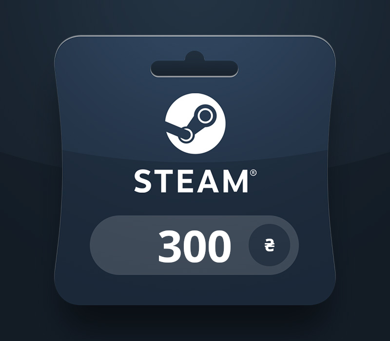Steam Wallet UAH 300 Gift Card UA cover art