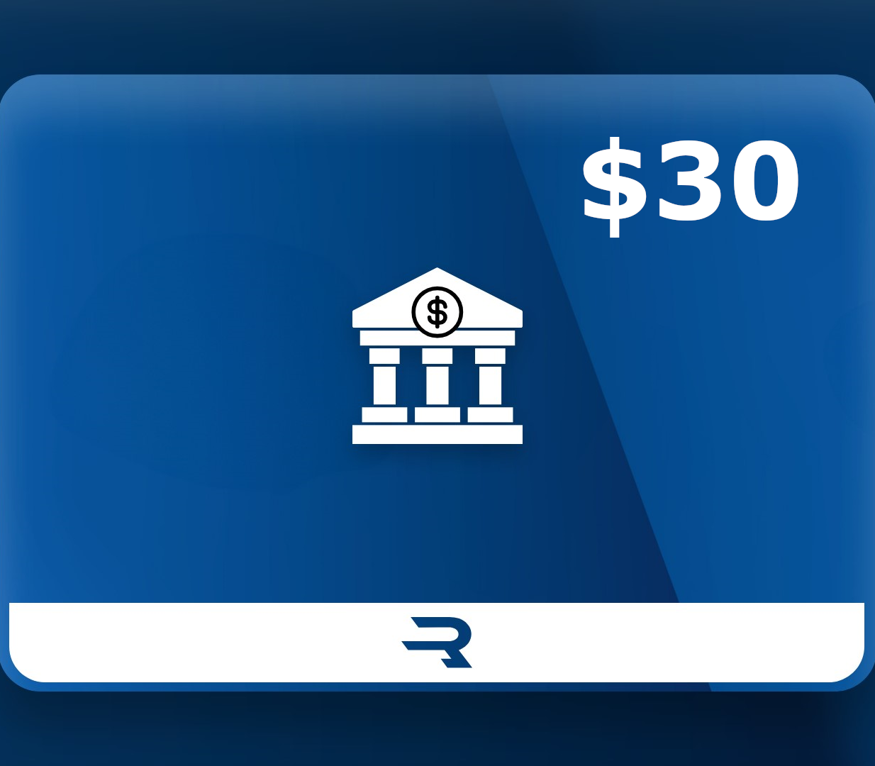 Rewarble Bank Transfer USD 30 Gift Card cover art