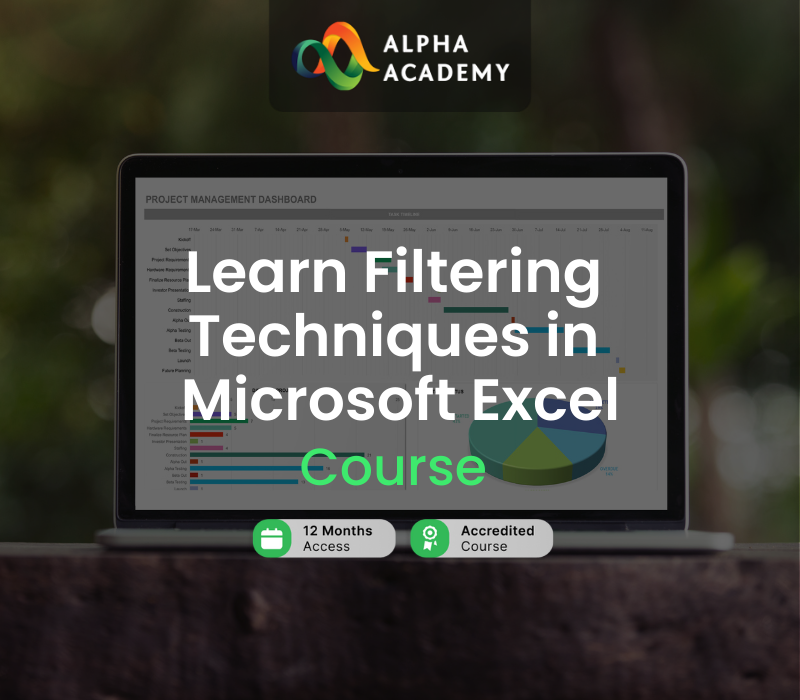 Learn Filtering Techniques in Microsoft Excel Alpha Academy cover art