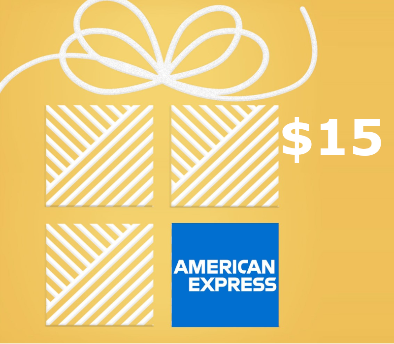 American Express $15 Gift Card cover art
