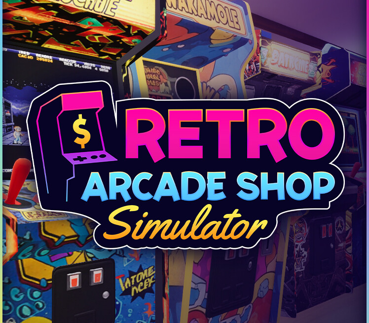 Retro Arcade Shop Simulator cover art