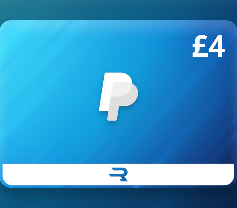 Rewarble PayPal GBP 4 Gift Card cover art