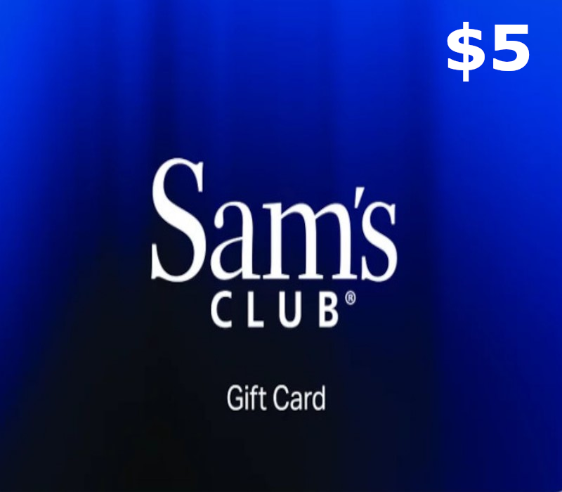Sam's Club $5 Gift Card cover art