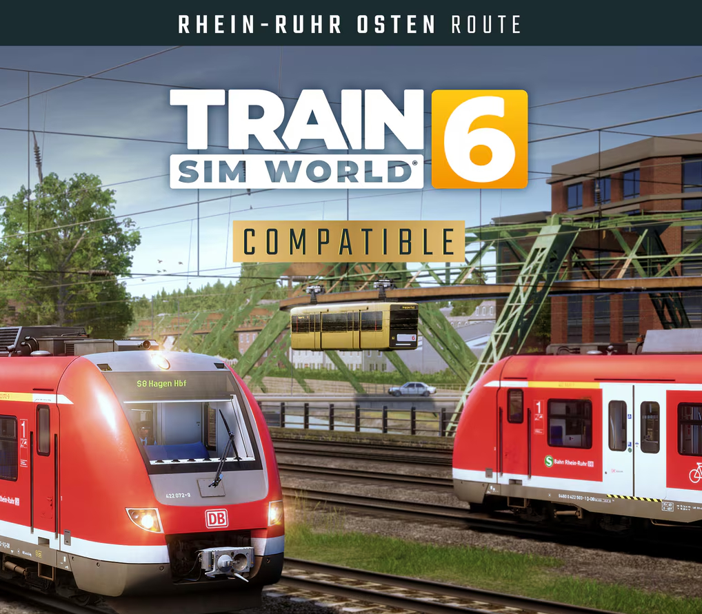 Train Sim World 6: Rhein-Ruhr Osten: Wuppertal - Hagen EU DLC cover art