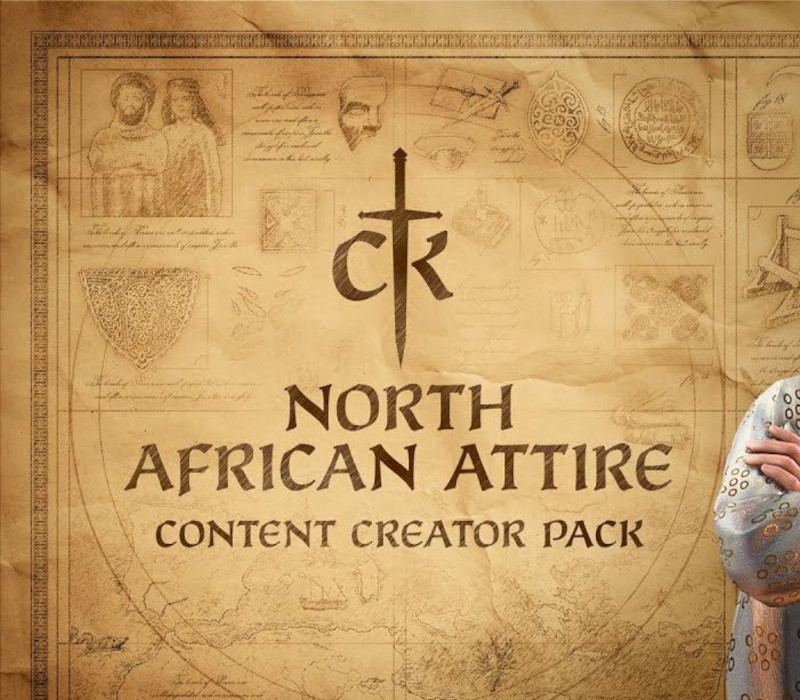 Crusader Kings III - Content Creator Pack: North African Attire DLC cover art