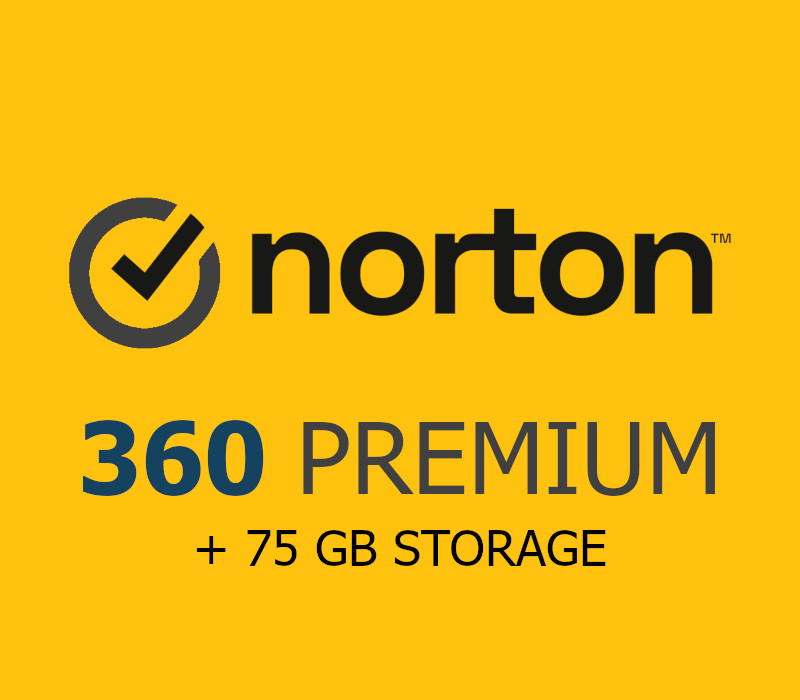 Norton 360 Premium (1 Year / 10 Devices) + 75 GB Cloud Storage cover art