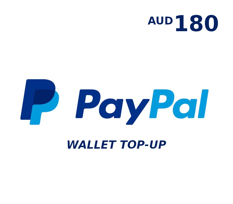 PayPal Wallet AUD 180 Top Up cover art
